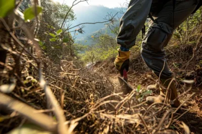 Como el Machete Favorece la Prevencion de Incendios en Senderos