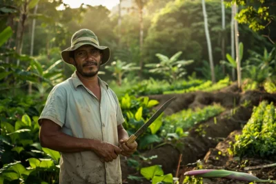 El Machete en la Agroforesteria Una Herramienta Indispensable