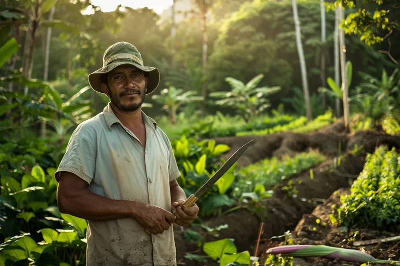 El Machete en la Agroforesteria Una Herramienta Indispensable