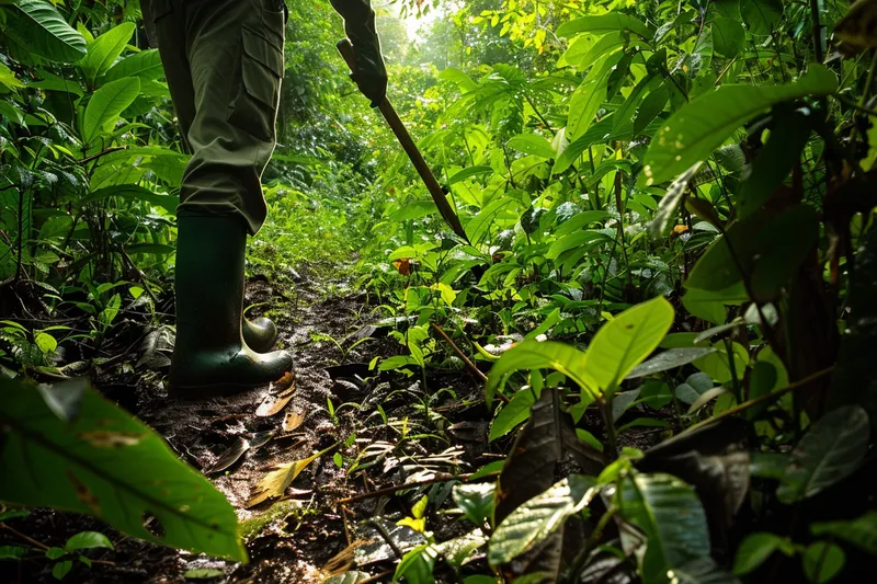 El Machete y la Conservacion de la Biodiversidad en Senderos Naturales