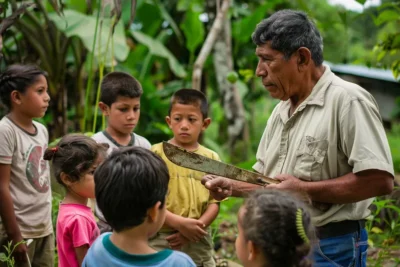 El Machete y los Ninos Educando sobre el Uso Seguro en Entornos Rurales