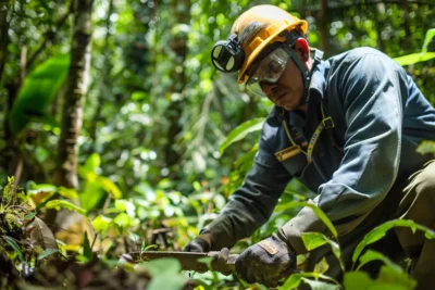 La Ergonomia en el Uso del Machete para Trabajos Forestales