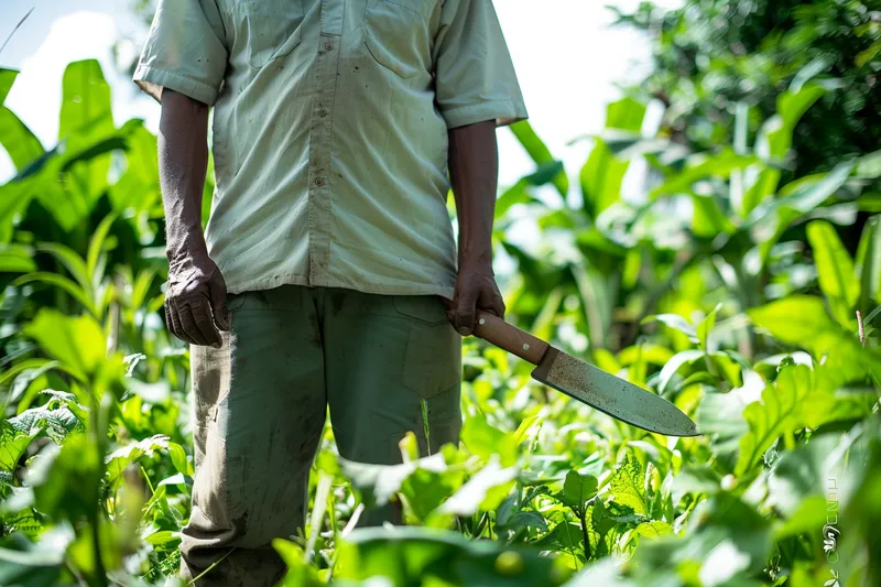 La importancia del Balance y Peso del Machete en Tareas Agricolas