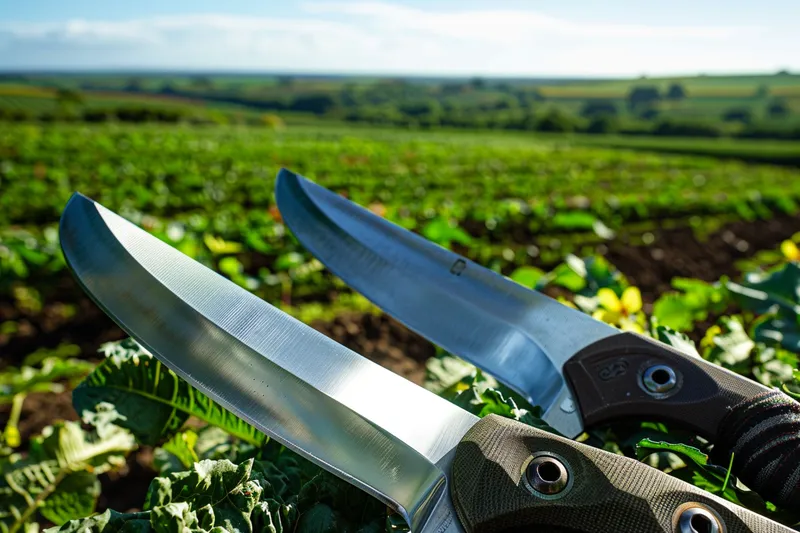 Machetes para Agricultura ¿Acero Inoxidable o Acero al Carbono