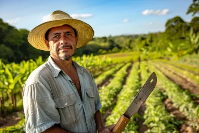 Machetes y su rol en la agricultura de pequena escala