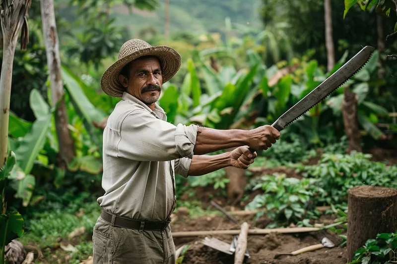 Tecnicas Seguras para el Manejo del Machete en el Campo