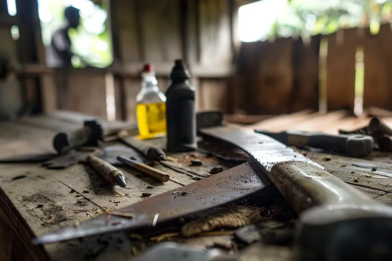 Diagnostico y Soluciones para Problemas Comunes en el Afilado de Machetes