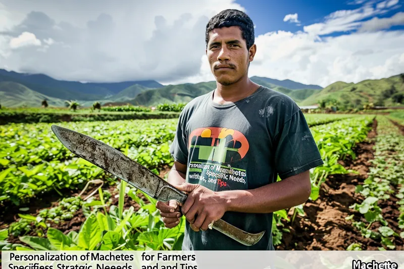 Personalizacion de Machetes para Agricultores con Necesidades Especificas