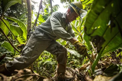 Uso Seguro del Machete en el Manejo de Cultivos Forestales