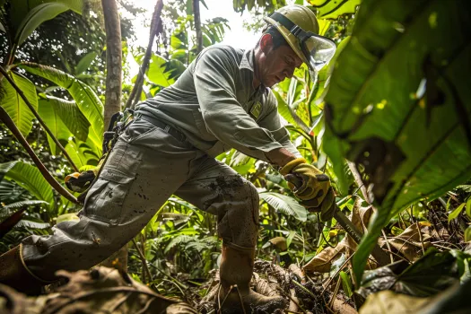 Uso Seguro del Machete en el Manejo de Cultivos Forestales